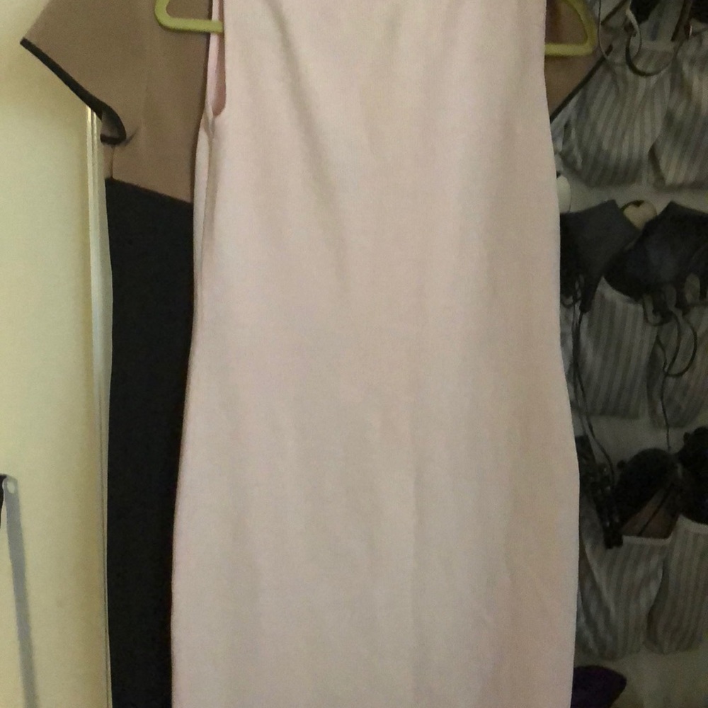 St John dress with jacket or separate (pale pink)